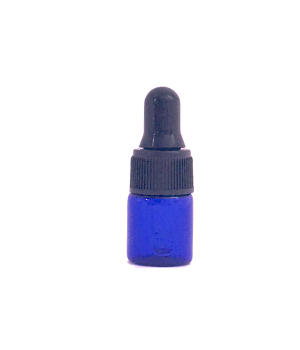 2ml Blue Glass Vial wirh Dropper