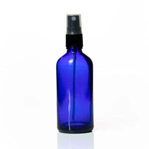 Euro 100ml Blue Bottle with Fine Mist Spray Top