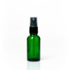 Euro 30ml Green Glass Fine Mist Spray Bottle