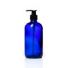 Boston 500ml Blue Pump Top Glass Bottle