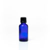 Euro 30ml Blue Bottle with Orifice Reducer and Black Cap