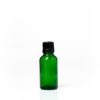 Euro 30ml Green Bottle with Orifice Reducer and Black Cap