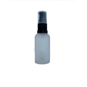 Euro 30ml Frosted Glass Bottle with Serum Pump Spray