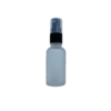 Euro 30ml Frosted Glass Bottle with Black Fine Mist Spray