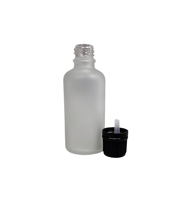 50ml frosted bottle with orifice reducer