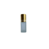 5ml Frosted Glass Roller Bottle with Gold Cap