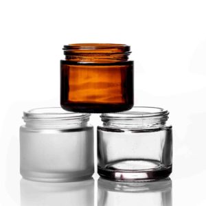 Cosmetic Glass jars