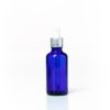 Euro 50ml Blue Bottle with Silver Dropper