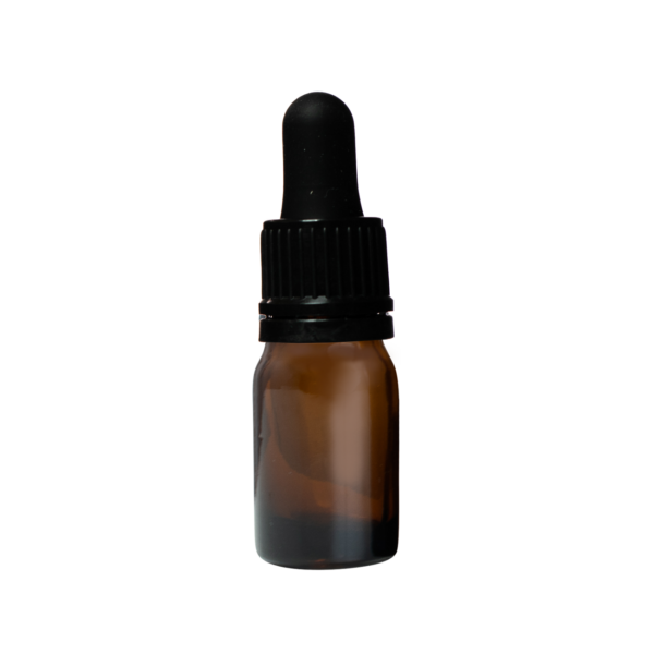 Euro 5ml Amber Bottle with Tamper Dropper