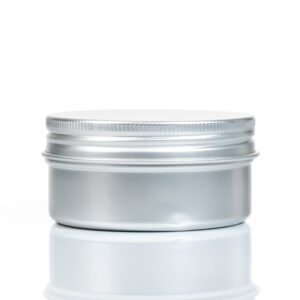 80ml/gm Aluminium Silver Tin