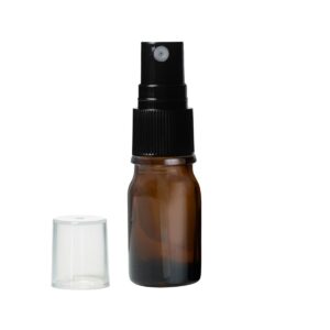 Euro 5ml Amber Bottle with Fine Mist Spray